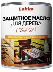 Масло защитное для дерева Lakko цвет Лиственница (1л)