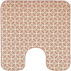 Коврик для туалета 50x52см 7069, 002-beige, ПВХ