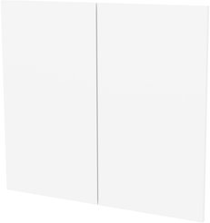 Комплект фасадов (2 фасада) ЛДСП навесной Микс 79,6х71,6х1,6см Белый