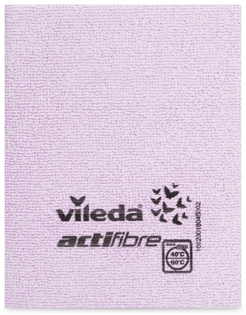 Салфетка д/уборки Vileda Actifibre 29х29см впитывающие, микрофибра 335721  купить с доставкой в МЕГАСТРОЙ Казань