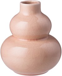 Ваза керамическая бежевая 11,3Х11,3Х13,1см