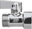 Кран латунный хромированный мини MPF 1/2" внутренняя-наружная резьба