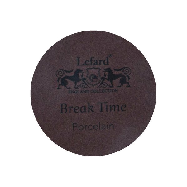 Кружка Lefard Break Time 380мл фарфор, черный