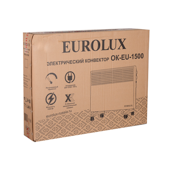 Конвектор электрический Eurolux 1500Вт  