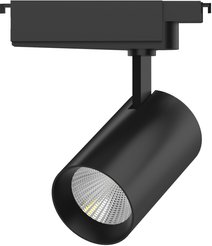 Светильник трековый Gauss цилиндр 42W 3650lm 4000K 180-240V IP20 90x240мм черный угол 24º LED 1/20