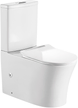 Унитаз-компакт безободковый Orange AGW-01-000 TORNADO FLUSH сиденье дюропласт с Soft-close