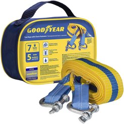 Трос буксировочный 7т 5м Goodyear с шаклами
