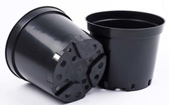 Горшок для рассады 5л 22х17.5см твёрдый литой