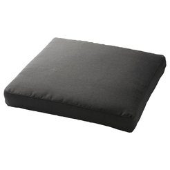 Подушка для садовой мебели 54х50х6см серый