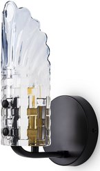 Светильник настенный Freya Ollie FR5525WL-01GB Черный и Золото 1/E14/40Вт