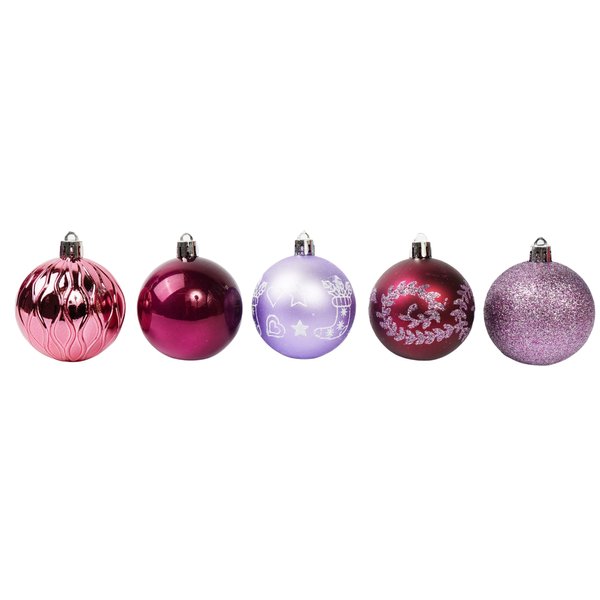 Набор шаров 25шт 6см фиолетовый SYQB-0121278