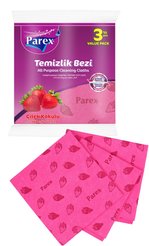 Салфетки нетканные с запахом клубники Parex 35х34см 3шт