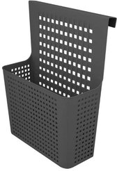 Органайзер навесной на дверцу MultiDom Лофт 24х9х31см пластик, серый