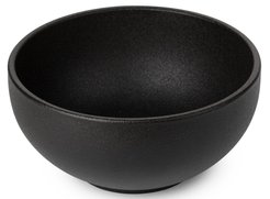 Салатник Domenik Rock Black 1,27л 15,5см черный, фарфор