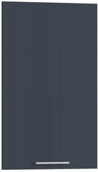 Фасад Эстель 59,6х92х1,6см Ф-160 Графит глянец