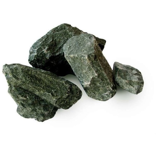Камни для бани и сауны Дунит (20кг) коробка,мытый 
