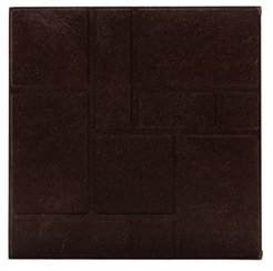 Плитка полимерпесчаная 330х330х20мм коричневая