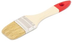 Кисть плоская 50мм Basis светлая натуральная щетина Color Expert 81265012