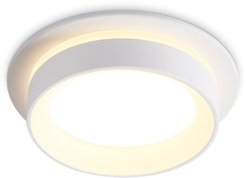 Светильник встраиваемый TN6707 WH белый IP44 GX53 max 15W D105*45
