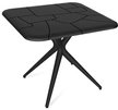 Стол квадратный Sheffilton SHT-DS130 черный