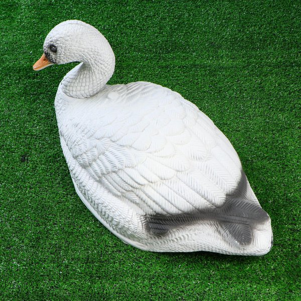 Фигура подсадная Лебедь полукорпусной 57х27х16см