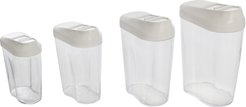 Набор контейнеров д/хранения Рыжий кот 4шт 500мл/700мл/1л/1,5л полипропилен