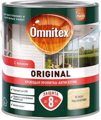 Пропитка для древесины кроющая Omnitex Original BC бесцветная 2,5л