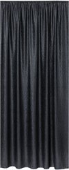 Портьера Тиснение бархат 2,0х2,7 черный