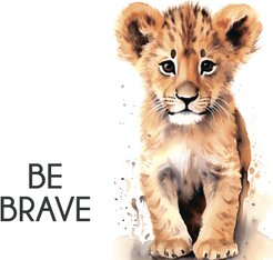 Картина на холсте BE Yourself арт.8233033 30х30