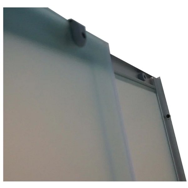 Ограждение душевое Parly ZEQ811 (80х80х193) матовое стекло,низкий квадратный поддон