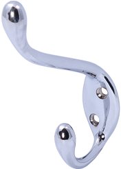 Крючок для пальто и шапки большой LK0404 хром