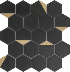 Мозаика 33,5x30,5x0,8cм мрамор (LV1001-JB)