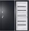 Дверь входная Tepla-2 букле черный ривьера айс 960х2050 левая