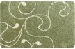 Коврик для ванной комнаты 60х90см Flower lace green 412M690I12 полиэстер