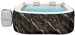 СПА-бассейн квадратный Hollywood Luxe AirJet 6 Marble Square 180х180х66см, 778л, аэромассаж, подсветка 6001F