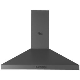 Вытяжка кухонная купольная Оasis KB-60G (FR) 60см серый 432318 купить с ...
