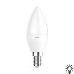 Лампа Gauss Elementary Свеча 6W 450lm 4100K Е14 LED 1/10/100
