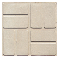 Плитка полимерпесчаная 250x250x20мм серая