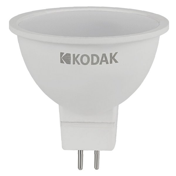 Лампа светодиодная Kodak MR16-7W-840-GU5.3 7Вт GU5.3 4000К софит свет нейтральный белый