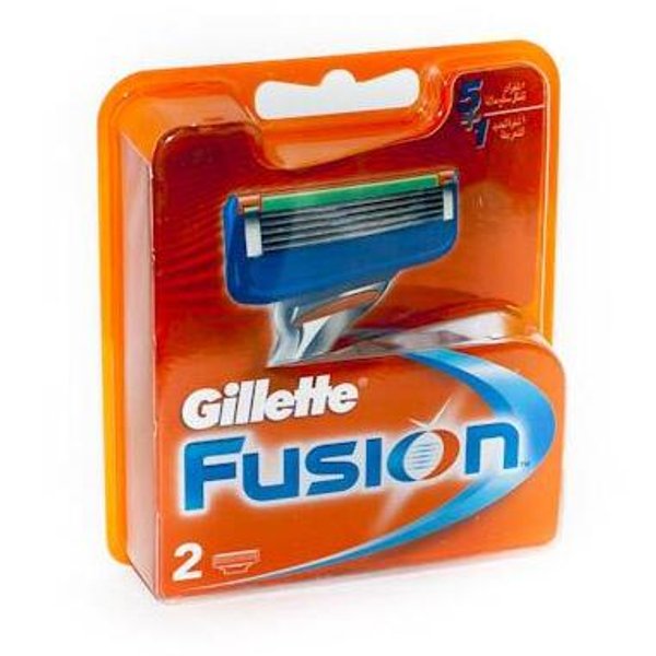 Кассеты сменные д/бритья Gillette Fusion 2шт