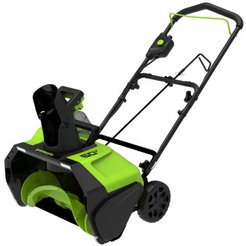 Снегоуборщик аккумуляторный бесщеточный Greenworks GW GD60PST ширина захвата 51см глубина обработки 25см