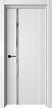 Дверь ДГ Lada Soft Touch белый бархат/зеркало фацет 600х2000мм