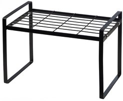 Полка-подставка д/кухни Mallony L’ordine Nero 35х21х24см черный, металл