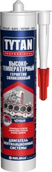 Герметик силиконовый высокотемпературный TYTAN Professional черный (280мл)