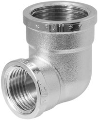 Угольник латунный переходной 1/2"х3/4" внутреняя резьба