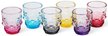 Набор стопок Glasserie Skull Colors 50мл 6шт стекло