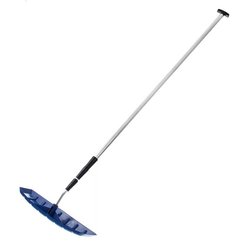 Скребок для уборки снега с крыш с телескопической ручкой