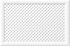 Экран для радиатора 90х60см Готико белый