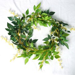 Растение искусственное лоза цветущая 180см