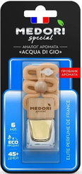 Ароматизатор-бутылочка, с пробником Medori, Aqua di Gio TB-4031